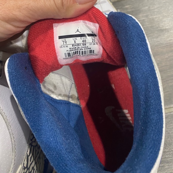 2016 Air Jordan 3 Retro OG 'True Blue' - Picture 4 of 6